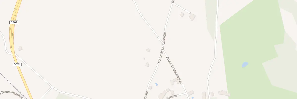Plan du 55B Marsingeas à Nailhac