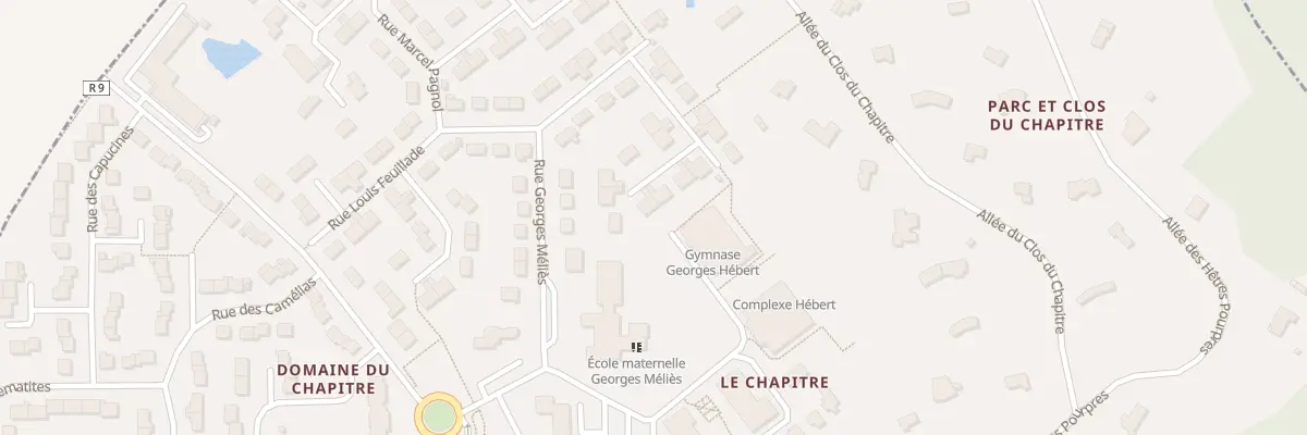 Plan du 20 Rue Jacques Charon à Bihorel