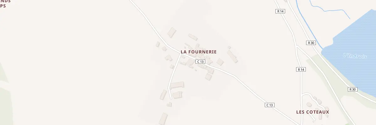 Plan du 9 La Fournerie à Chemillé-sur-Indrois