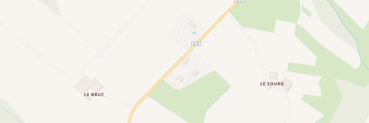 Plan du 855 Rte de Saint Hubert à Durfort-Lacapelette