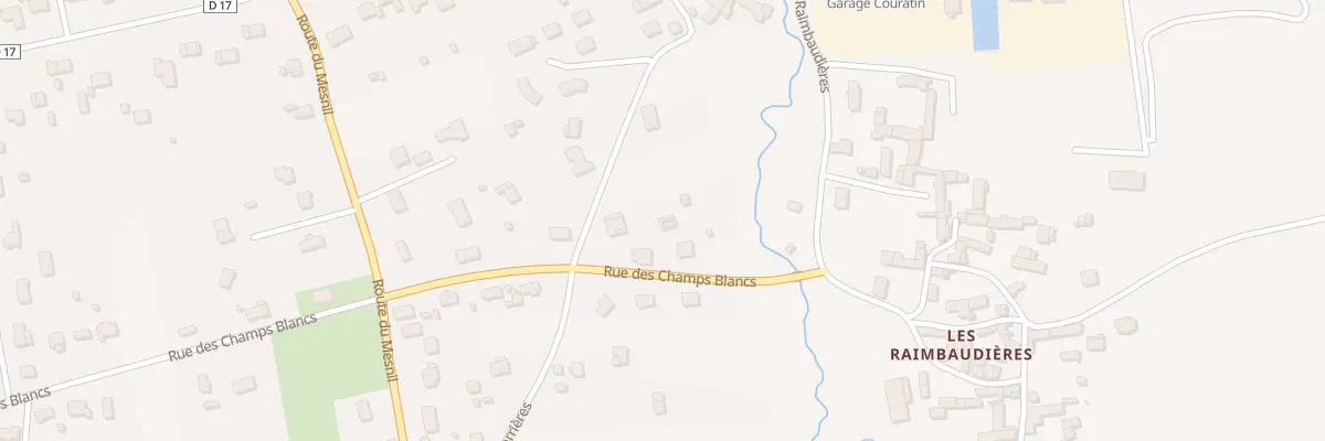 Plan du 119 Rue des Champs Blancs à Saint-Georges-sur-Cher