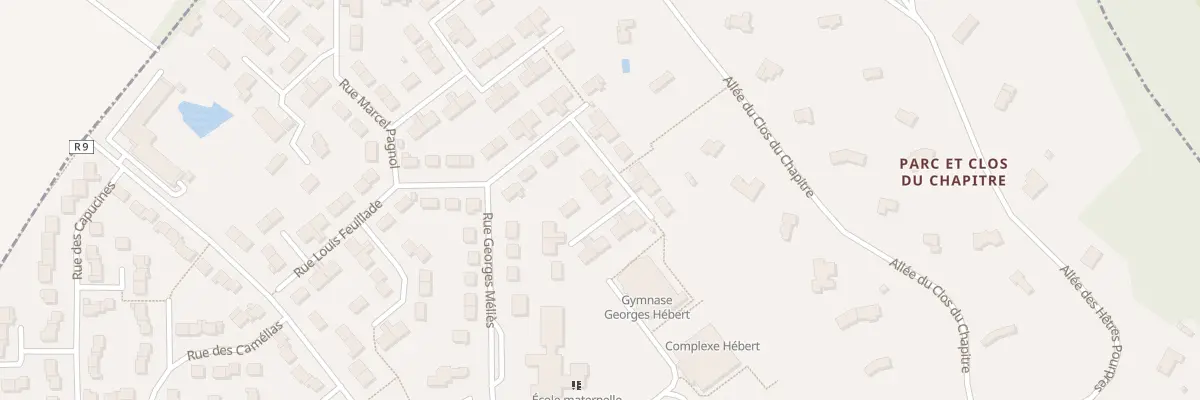 Plan du 3 Rue Jacques Charon à Bihorel