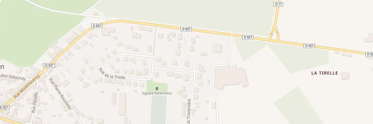 Plan du 11 Rue Traversière à Vald’Yerre