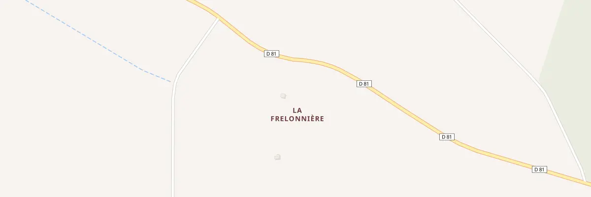 Plan du 135 La Frelonniere à Épeigné-les-Bois