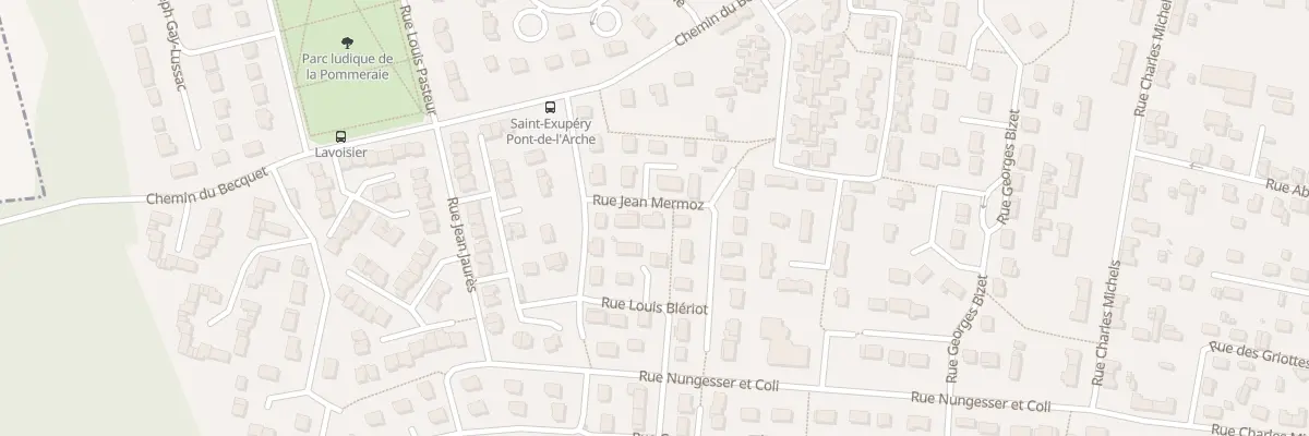 Plan du 4 Rue Jean Mermoz à Pont-de-l’Arche