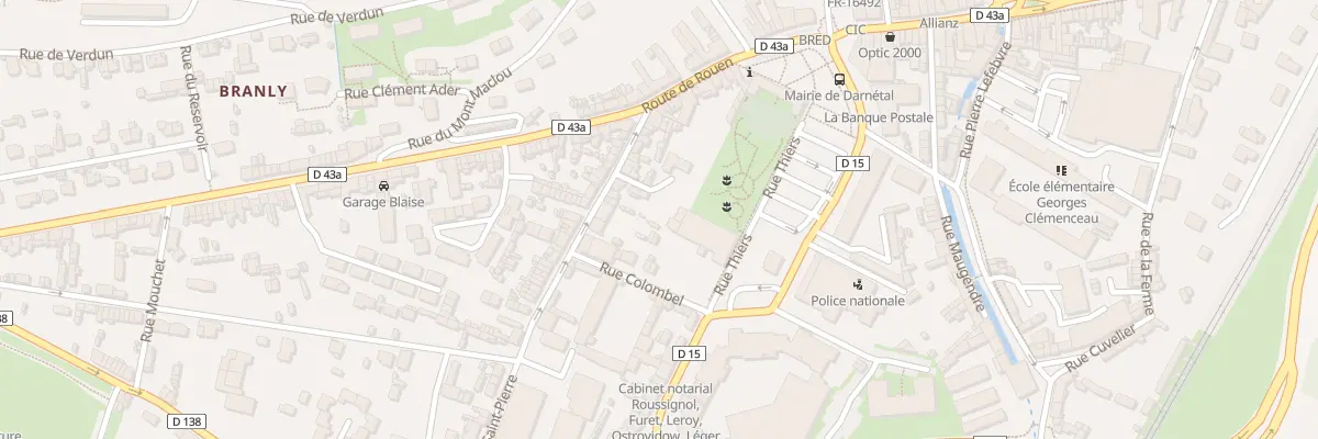 Plan du 25Q Rue Saint-pierre à Darnétal