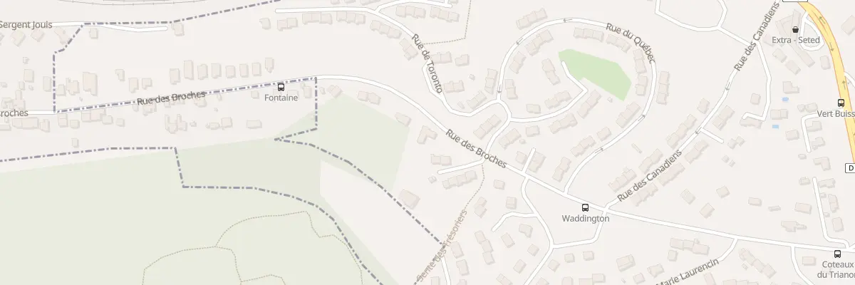 Plan du 477 Rue des Broches à Saint-Léger-du-Bourg-Denis