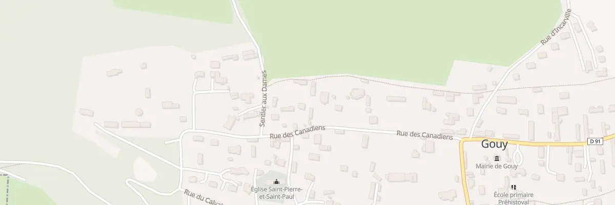 Plan du 275 Rue des Canadiens à Gouy