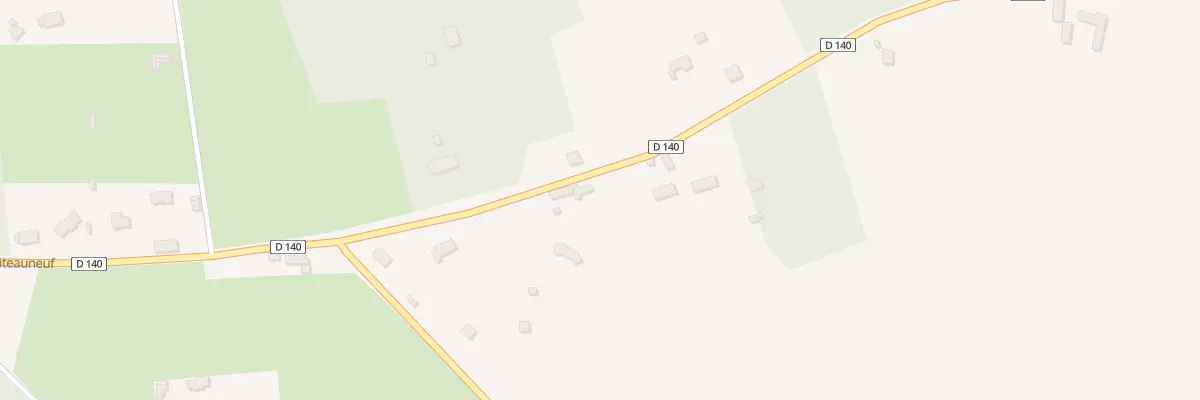 Plan du 34 Rte de Chateauneuf à Digny