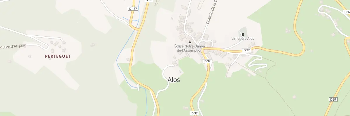 Plan du 205 Village à Alos