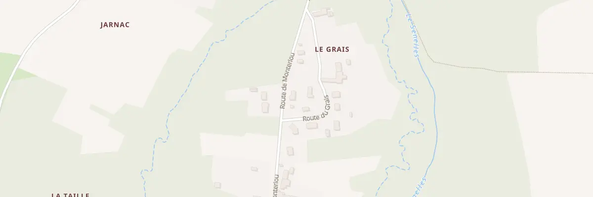 Plan du 15 Rte de Montériou à Saint-Georges-sur-Cher