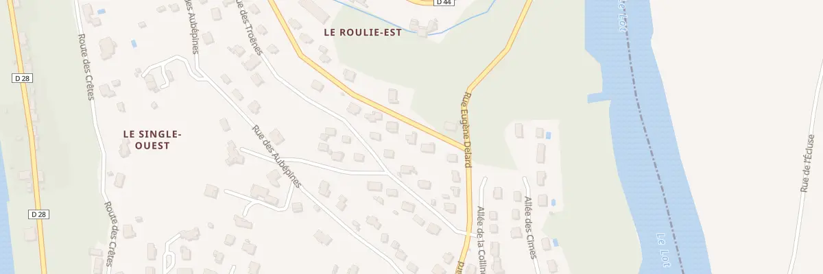 Plan du 12 Rue Gabriel Nadal à Puy-l’Évêque