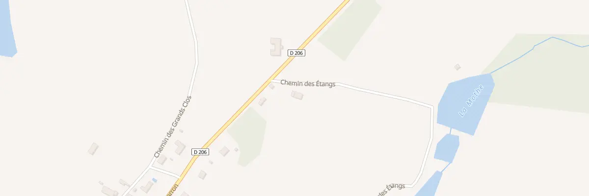 Plan du 2 Che des Étangs à Peyrilhac