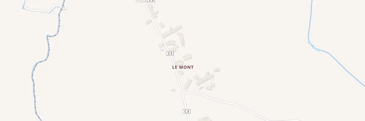 Plan du 16B Le Mont à Lussac-les-Églises