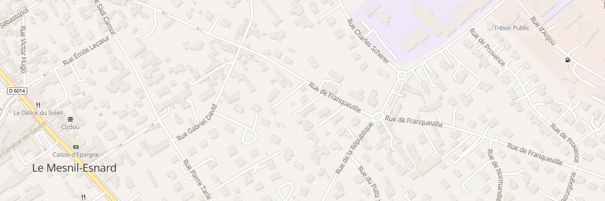 Plan du 13E Rue de Franqueville au Mesnil-Esnard