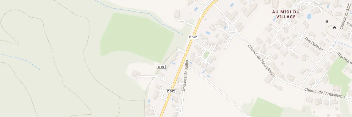 Plan du 534 Av de Gascogne à Pujaudran