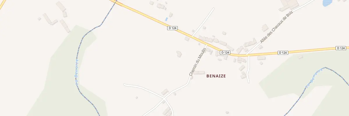 Plan du 17 Rte des Rives de la Benaize à Coulonges-les-Hérolles