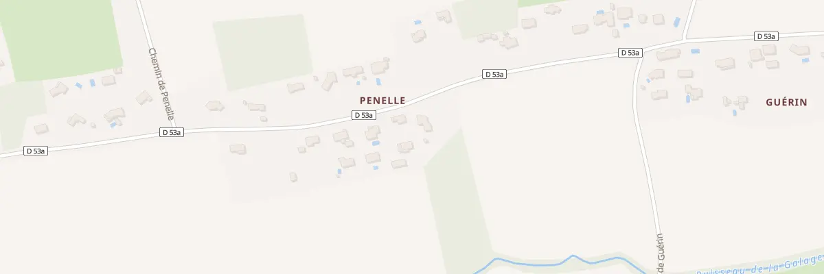 Plan du 5004F Penelle à Sainte-Foy-de-Peyrolières