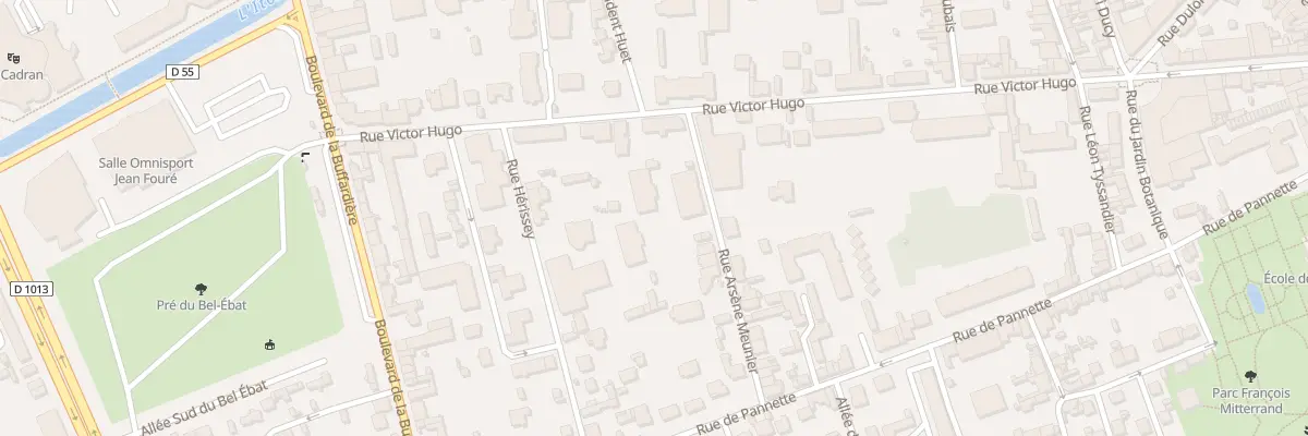 Plan du 4 Rue Arsène Meunier à Évreux