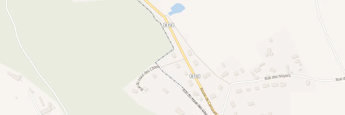 Plan du 7 Rue de Carcouet à Émalleville