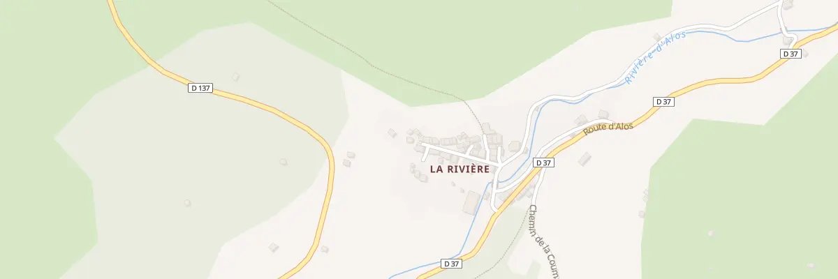 Plan du 11 La Riviere à Alos