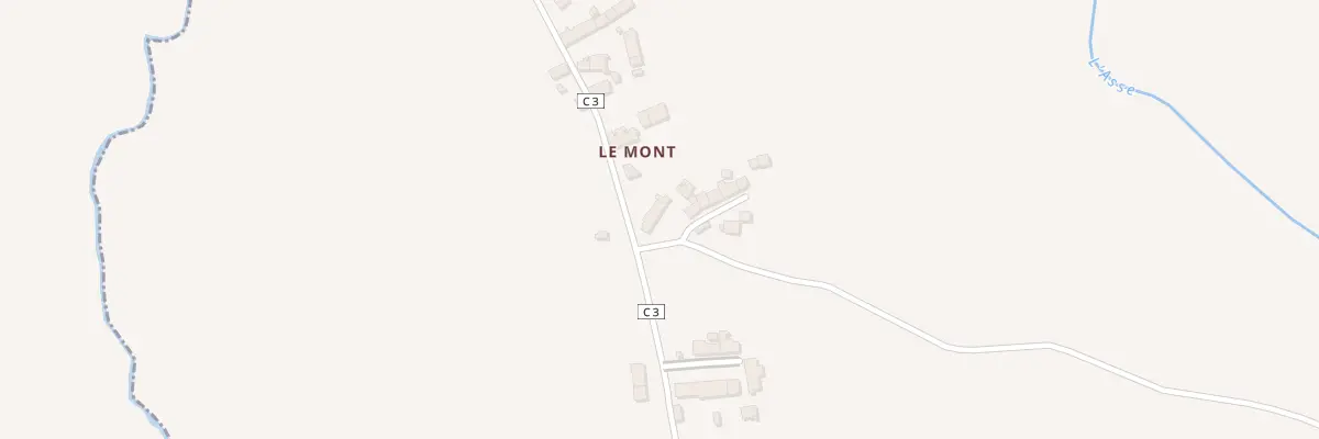 Plan du 19 Le Mont à Lussac-les-Églises