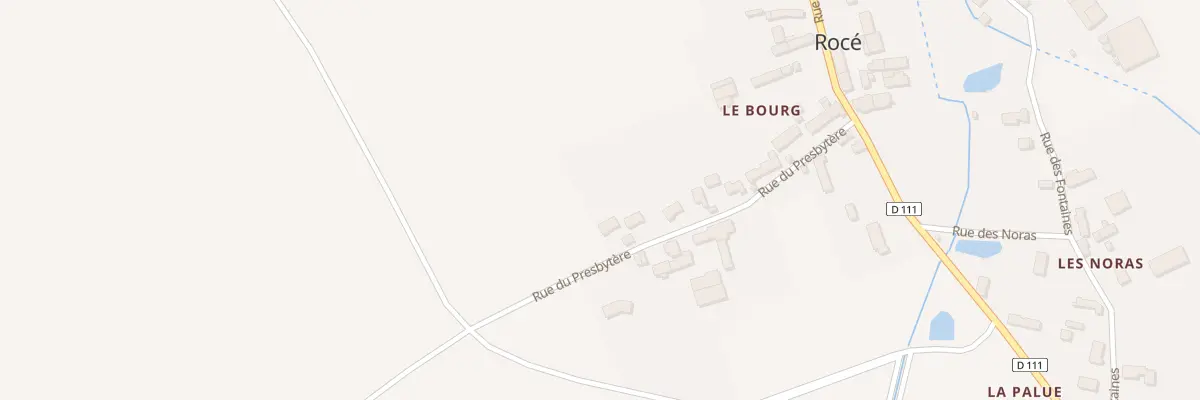 Plan du 18 Rue du Presbytère à Rocé