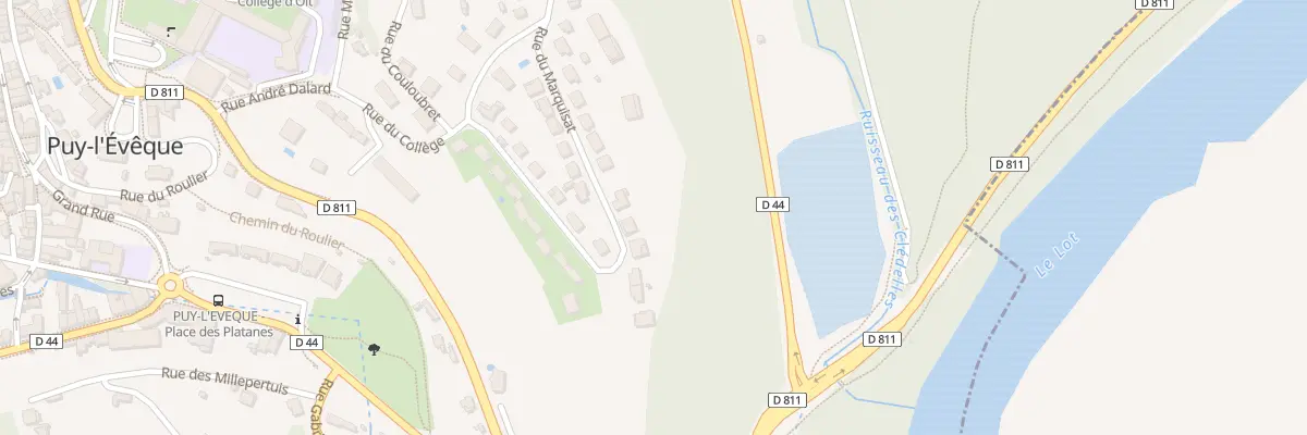Plan du 18 Rue du Marquisat à Puy-l’Évêque