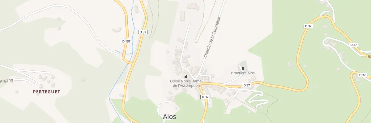 Plan du 5230 Village à Alos