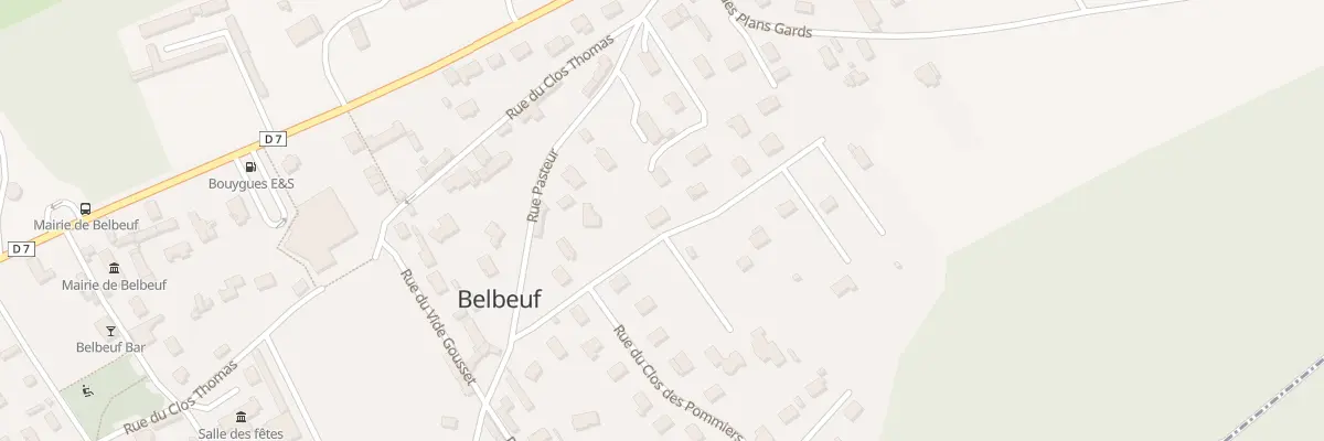 Plan du 1A Che du Sainfoin à Belbeuf