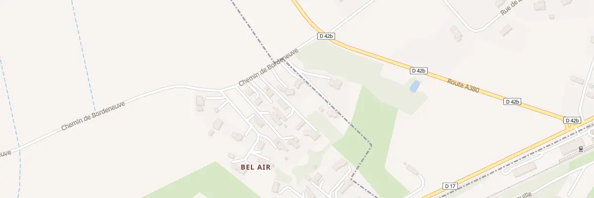 Plan du 1092 Chem de la Bordeneuve à Ségoufielle
