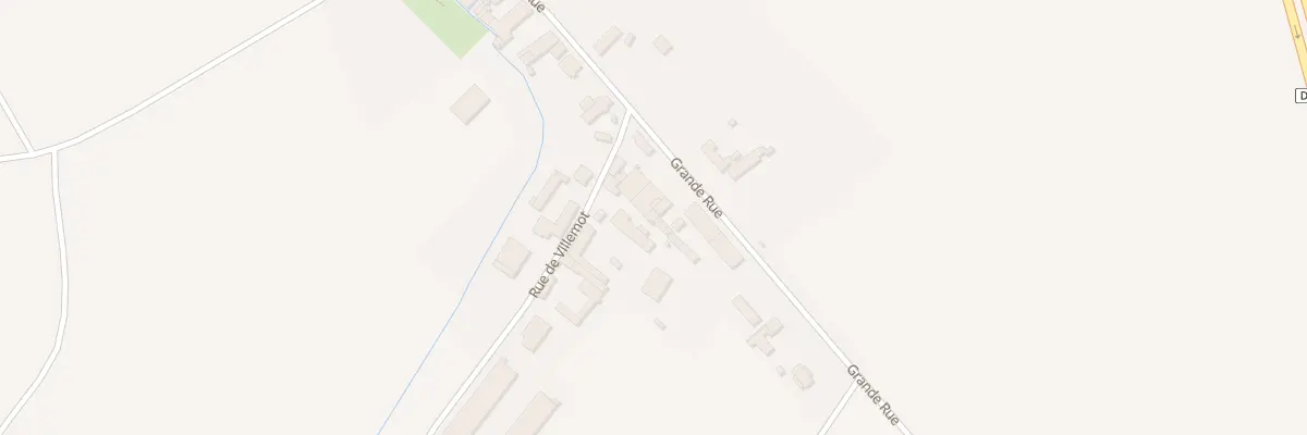 Plan du 3B Grande Rue à Villeromain