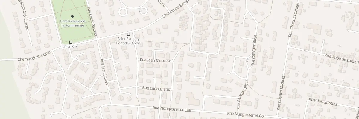 Plan du 17 Rue Jean Mermoz à Pont-de-l’Arche