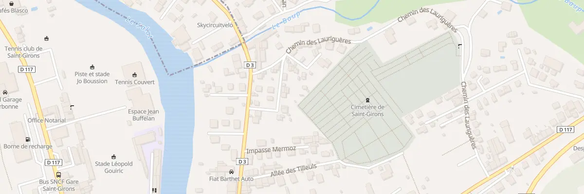 Plan du 5 Rue Charles Peguy à Saint-Girons