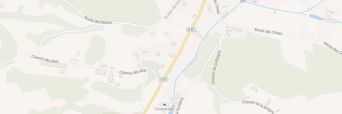 Plan du 281 Montauban à Saint-Pompon