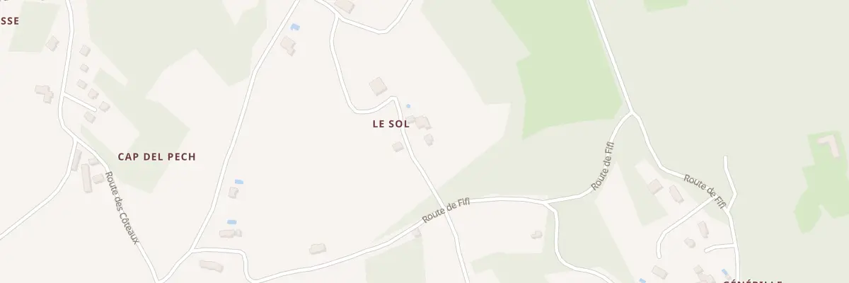 Plan du 152 Le Sol à Castelnaud-la-Chapelle