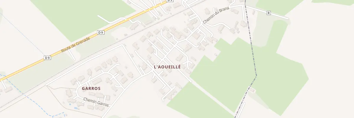 Plan du 217 Che de l’Aoueille à Ségoufielle