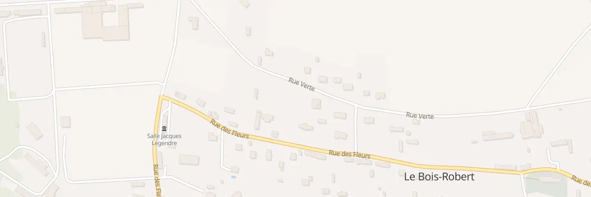 Plan du 396 Rue Verte au Bois-Robert