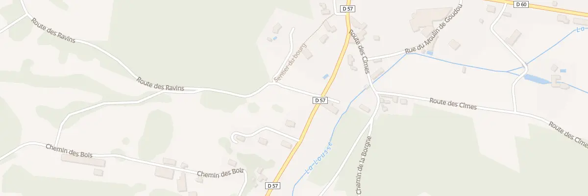 Plan du 15 Rte des Ravins à Saint-Pompon