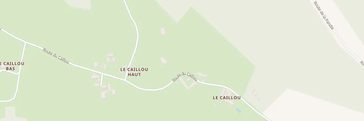 Plan du 2237 Rte du Caillou à Valojoulx