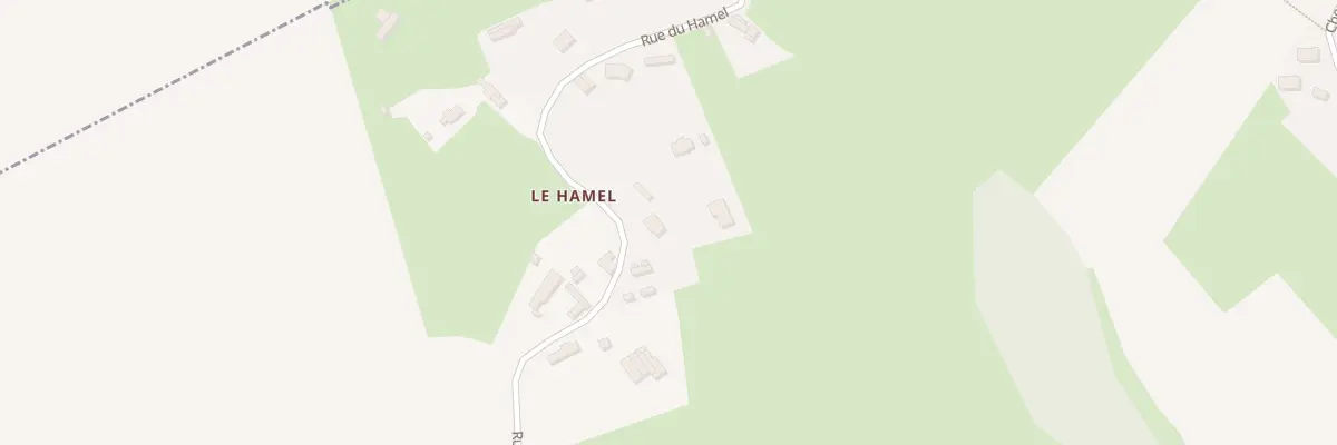 Plan du 1522 Rue du Hamel à Fontaine-le-Bourg