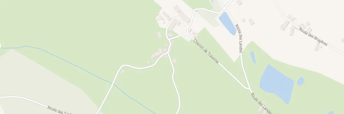 Plan du 261 Rte des Saules à Lanouaille
