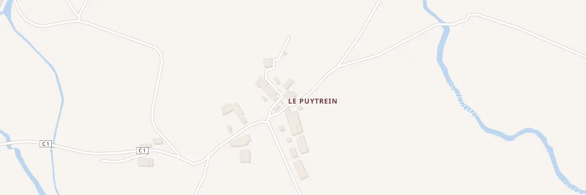 Plan du 5125 Le Puytrein à Meilhac