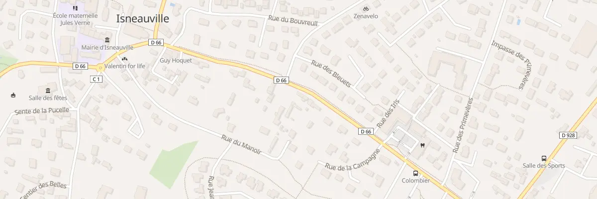 Plan du 363 Rue de l’Eglise à Isneauville
