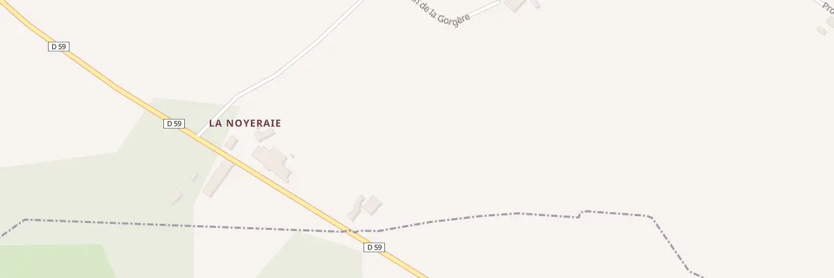 Plan du 5 Rte de la Gorgère à Saint-Hilaire-les-Places