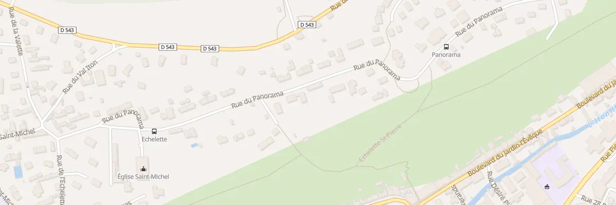 Plan du 30 Rue du Panorama à Évreux