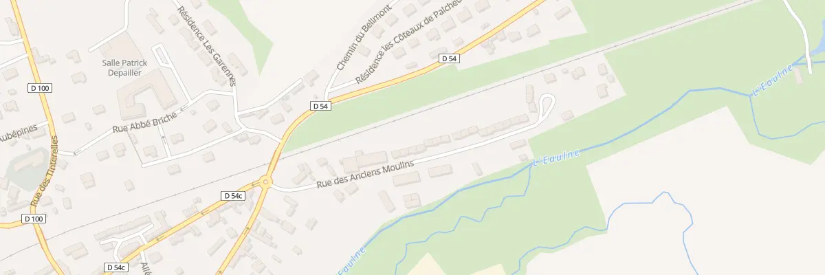 Plan du 14 Rue des Anciens Moulins à Martin-Église
