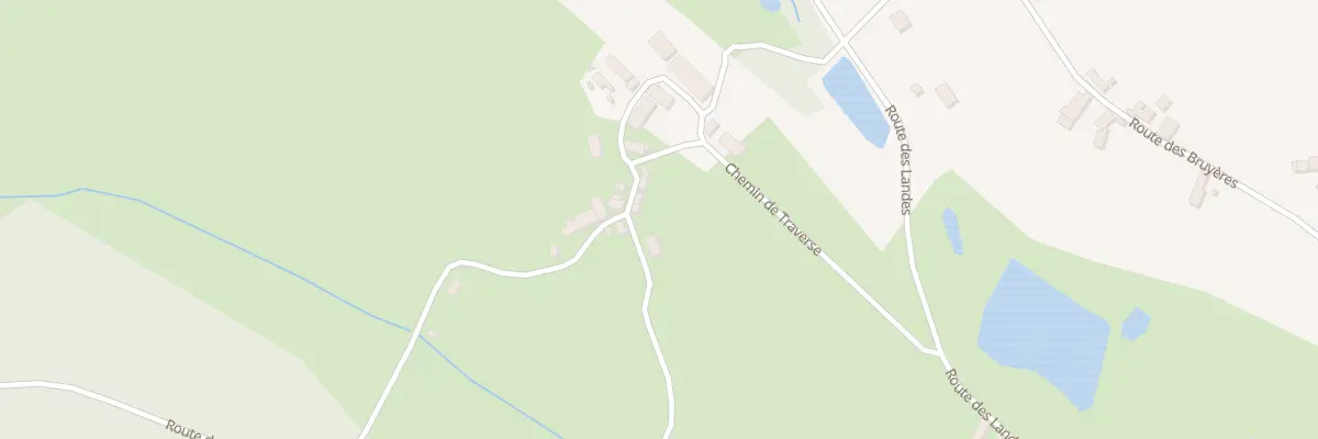 Plan du 247 Rte des Saules à Lanouaille