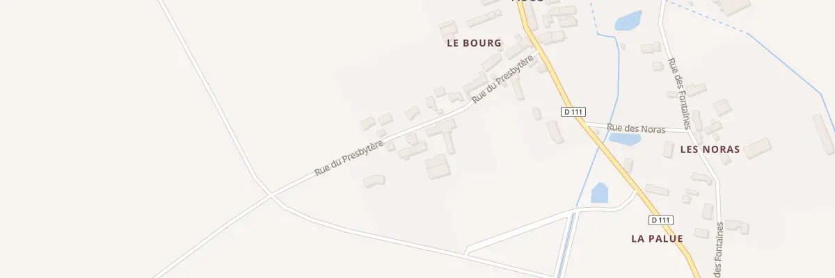 Plan du 9 Rue du Presbytère à Rocé