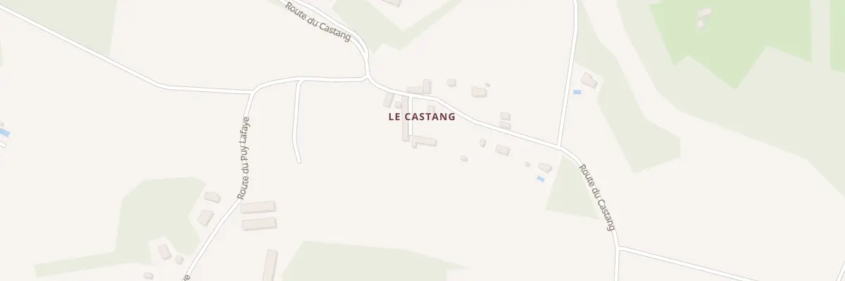 Plan du 1034 Rte du Castang à Valojoulx